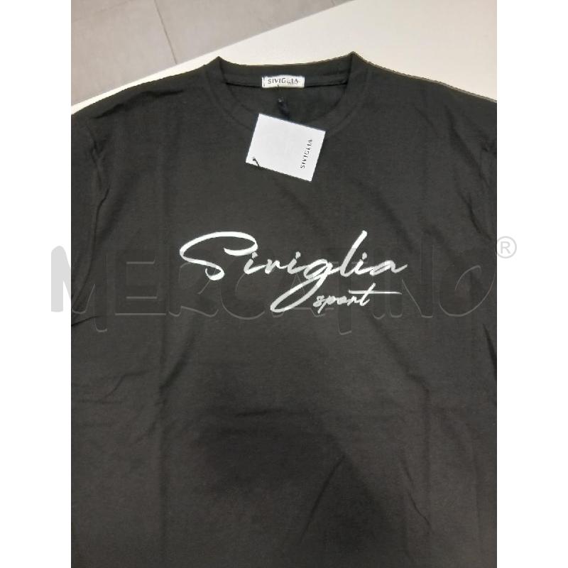 T SHIRT U SIVIGLIA SPORT NE SCRITTA BI FRONT  | Mercatino dell'Usato Roma viale tirreno 1