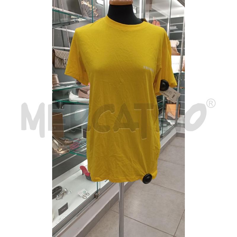 T SHIRT U TRUSSARDI GI SCRITTA BI PETTO | Mercatino dell'Usato Roma viale tirreno 1