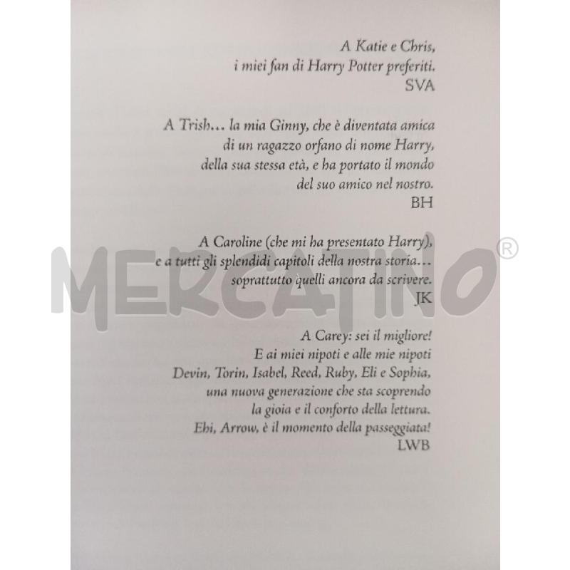 VANDER ARK LEXICON GUIDA HARRY POTTER | Mercatino dell'Usato Roma viale tirreno 2