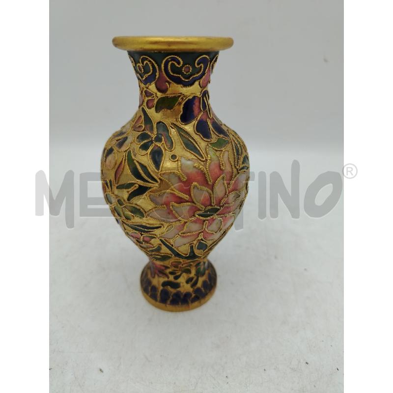 VASETTO CLOISONNE DEC FIORI | Mercatino dell'Usato Roma viale tirreno 1