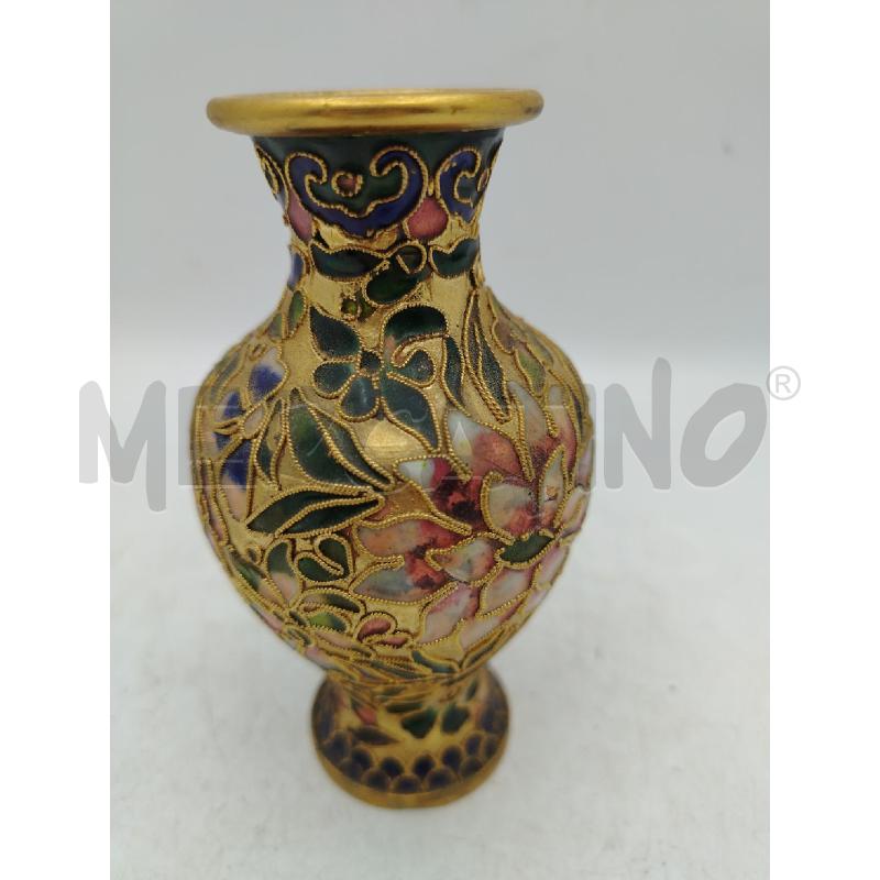 VASETTO CLOISONNE DEC FIORI | Mercatino dell'Usato Roma viale tirreno 3