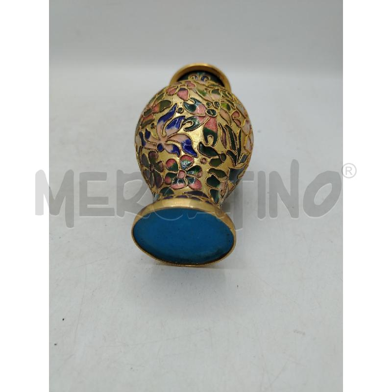 VASETTO CLOISONNE DEC FIORI | Mercatino dell'Usato Roma viale tirreno 4
