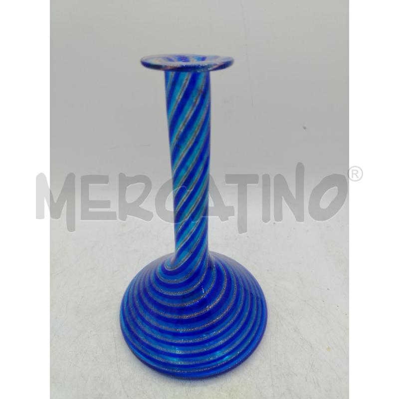VASETTO MURANO COLLO STRETTO  SPIRALE | Mercatino dell'Usato Roma viale tirreno 2