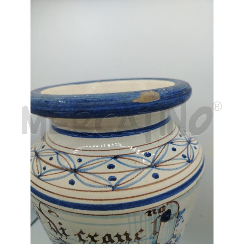 VASO ALBARELLO DEC AZZURRI DA RIV | Mercatino dell'Usato Roma viale tirreno 2