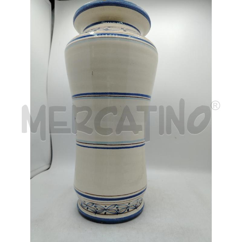 VASO ALBARELLO DEC AZZURRI DA RIV | Mercatino dell'Usato Roma viale tirreno 3