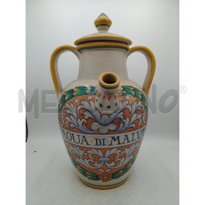 VASO ANFORA BIANSATO DERUTA AQUA DI MALVA | Mercatino dell'Usato Roma viale tirreno 1