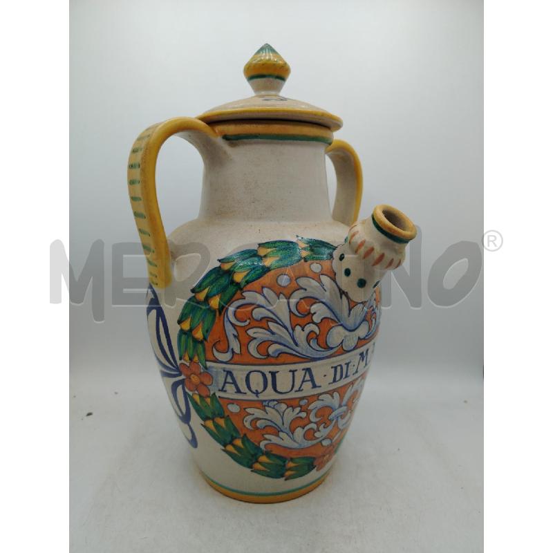 VASO ANFORA BIANSATO DERUTA AQUA DI MALVA | Mercatino dell'Usato Roma viale tirreno 2