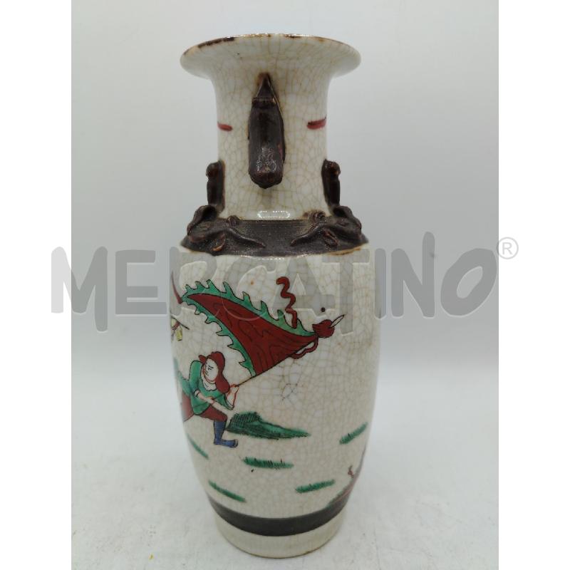 VASO CINESE NANCHINO DEC SCENA GUERR | Mercatino dell'Usato Roma viale tirreno 3