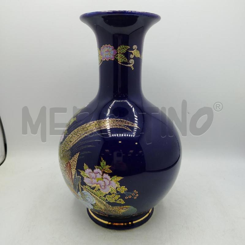 VASO COLLO STRETTO RIGO ORO DEC UCCELLO | Mercatino dell'Usato Roma viale tirreno 4