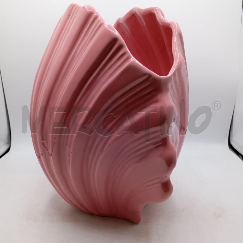 VASO CONCHIGLIA ESTE ROSA ANTICO | Mercatino dell'Usato Roma viale tirreno 3