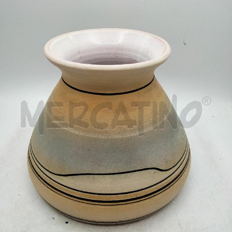 VASO GAGLIANO RIGHI NERI | Mercatino dell'Usato Roma viale tirreno 2