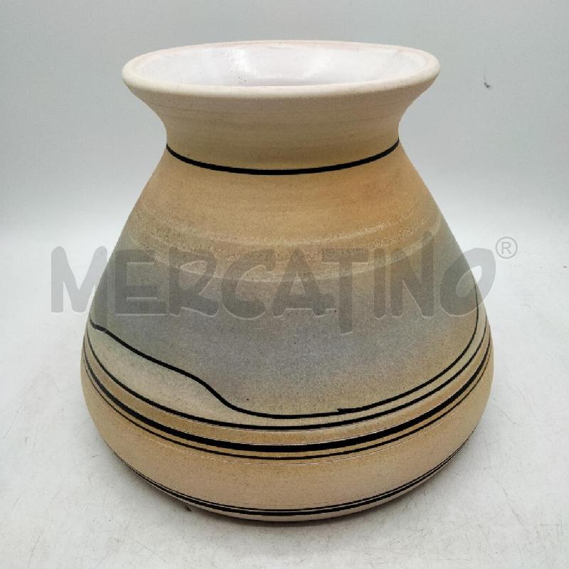 VASO GAGLIANO RIGHI NERI | Mercatino dell'Usato Roma viale tirreno 3
