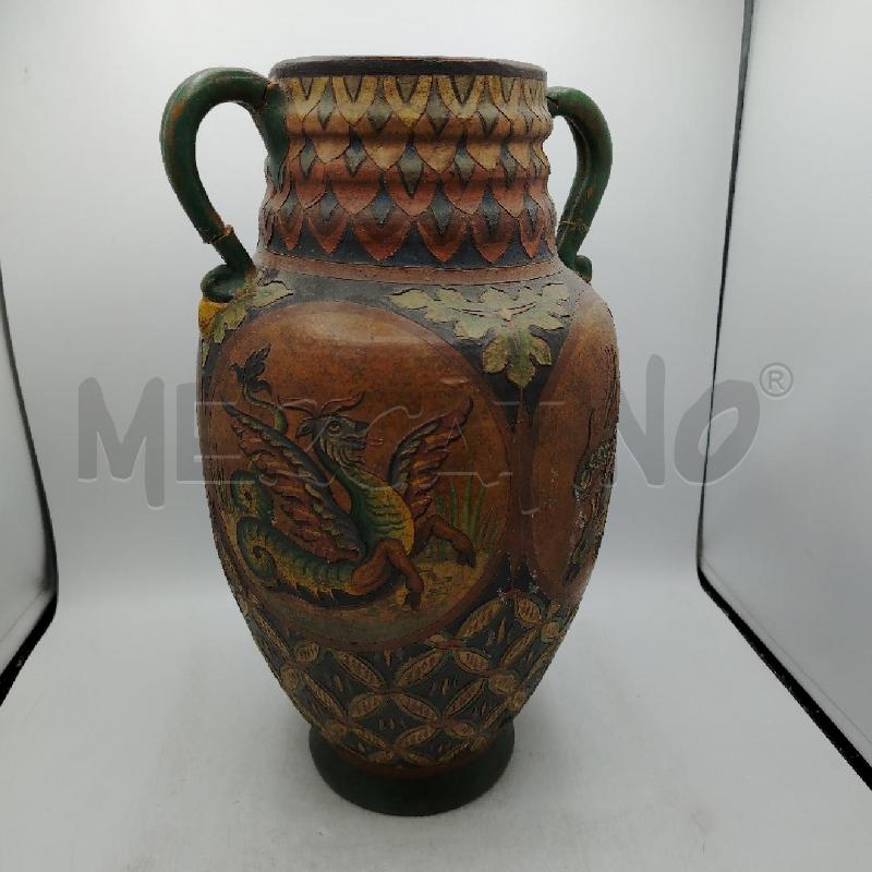 VASO IN T COTTO MONTOPOLI MILANI DA RIV | Mercatino dell'Usato Roma viale tirreno 4