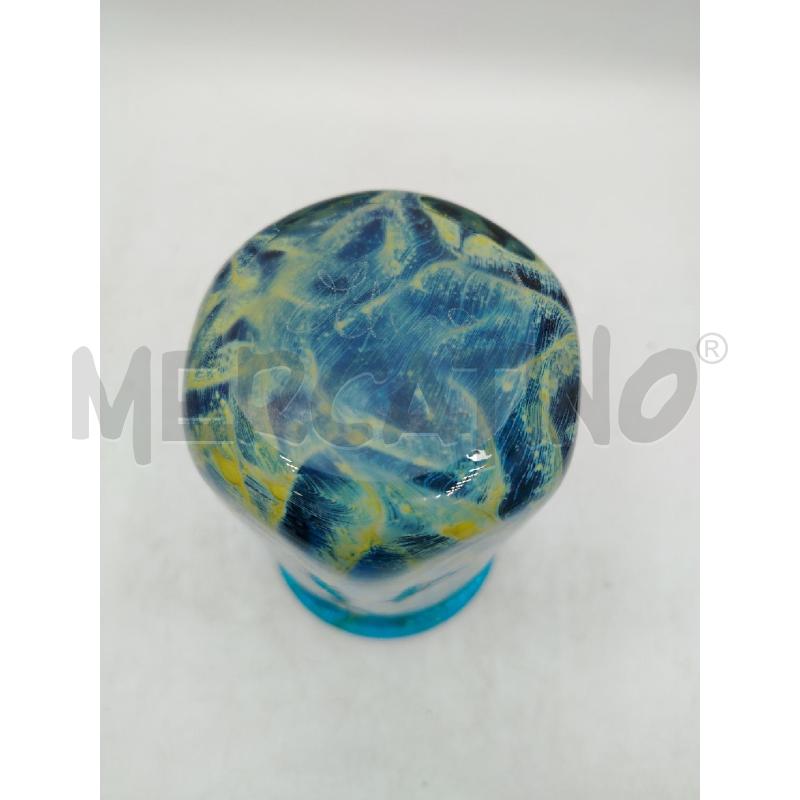 VASO I VETRO MDINA MALTA DECORO | Mercatino dell'Usato Roma viale tirreno 3