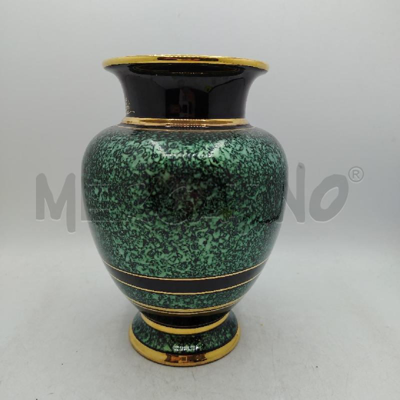 VASO LIBERO CELLAROSI VERDE NERO ORO | Mercatino dell'Usato Roma viale tirreno 1