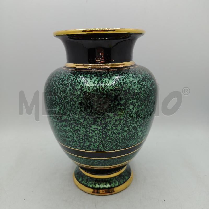 VASO LIBERO CELLAROSI VERDE NERO ORO | Mercatino dell'Usato Roma viale tirreno 2
