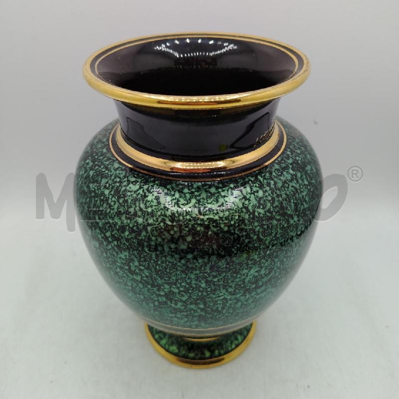 VASO LIBERO CELLAROSI VERDE NERO ORO | Mercatino dell'Usato Roma viale tirreno 4