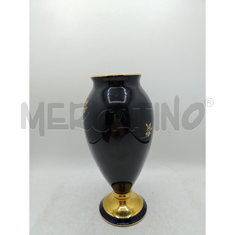 VASO LIMOGE CASTEL DECORAZIONI ORO  | Mercatino dell'Usato Roma viale tirreno 2