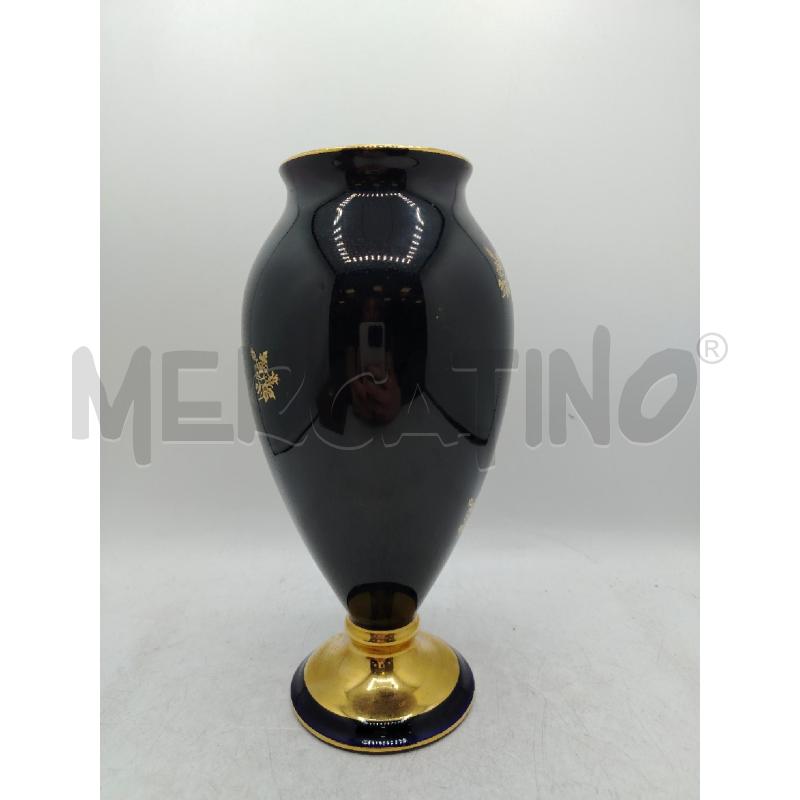 VASO LIMOGE CASTEL DECORAZIONI ORO  | Mercatino dell'Usato Roma viale tirreno 3