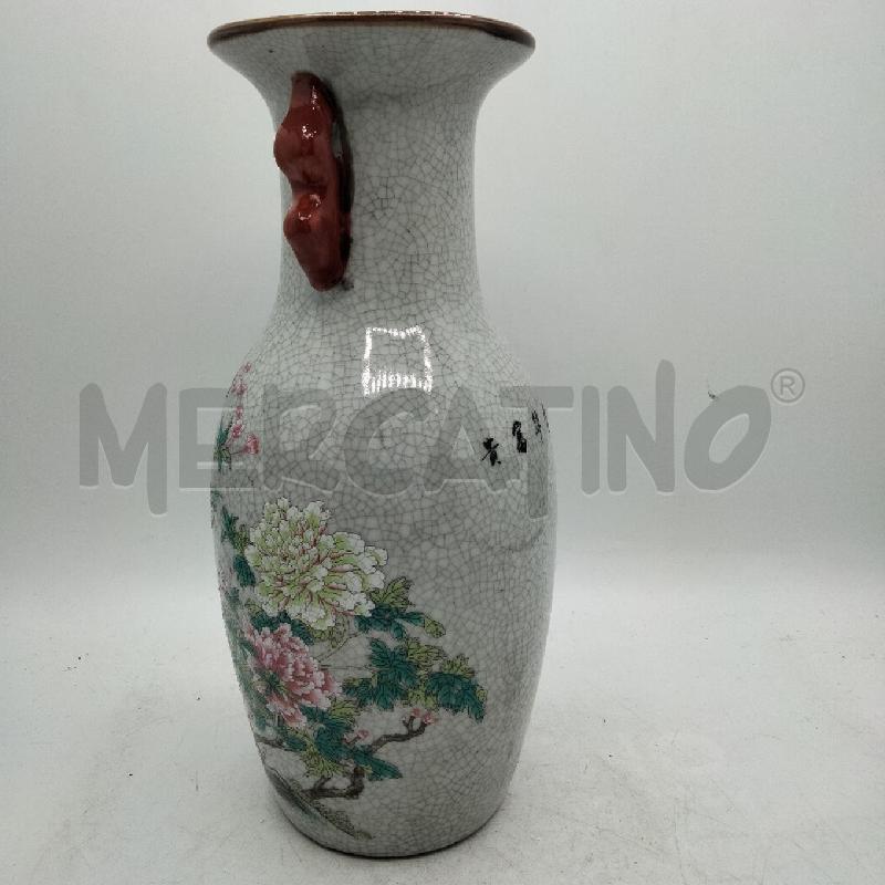 VASO ORIENTALE DEC FIORI MAN RSS | Mercatino dell'Usato Roma viale tirreno 3
