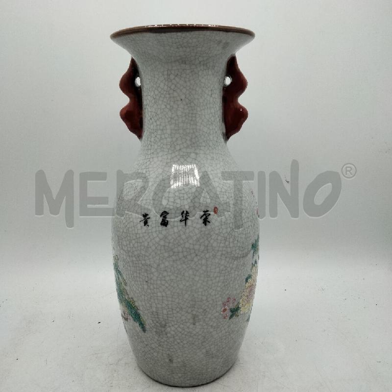 VASO ORIENTALE DEC FIORI MAN RSS | Mercatino dell'Usato Roma viale tirreno 4