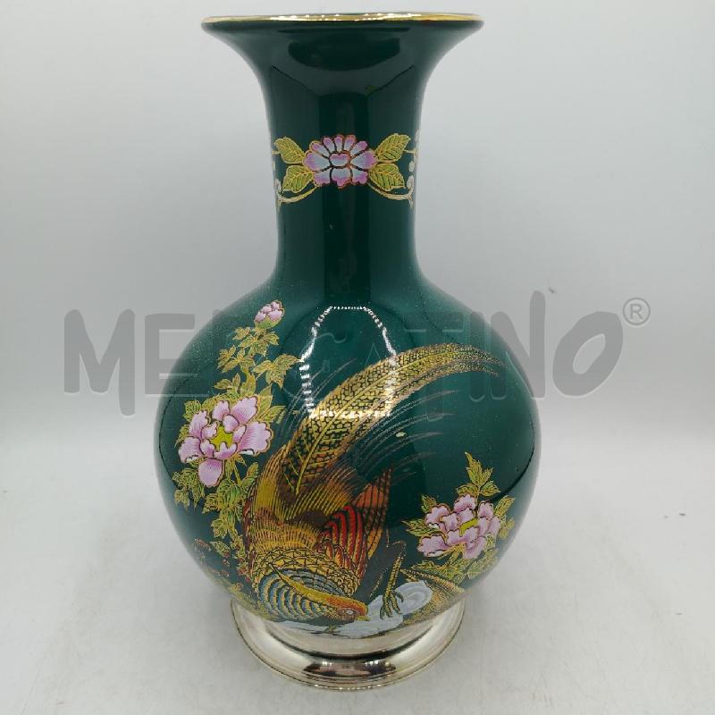 VASO ORIENTALE VERDE BASE ARG | Mercatino dell'Usato Roma viale tirreno 1