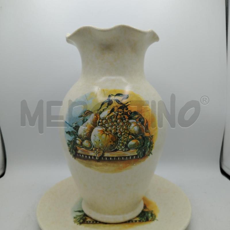 VASO+PIATTO OSCAR CERAMI GUALDO TADINO | Mercatino dell'Usato Roma viale tirreno 2