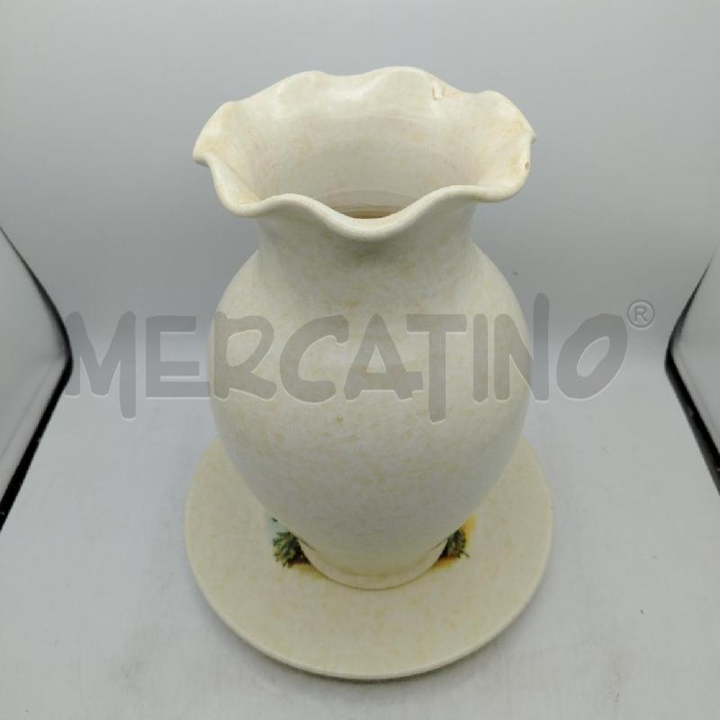 VASO+PIATTO OSCAR CERAMI GUALDO TADINO | Mercatino dell'Usato Roma viale tirreno 3