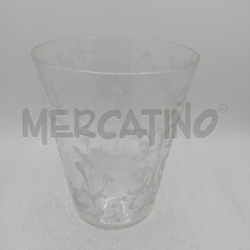 VASO SALIR MURANO DECORATO  | Mercatino dell'Usato Roma viale tirreno 2