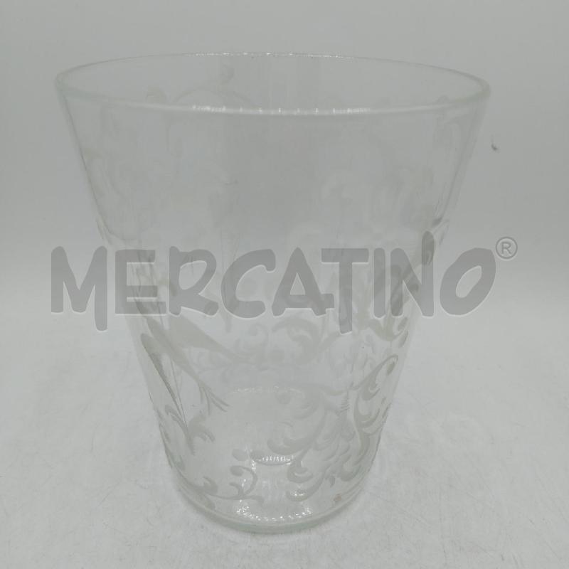 VASO SALIR MURANO DECORATO  | Mercatino dell'Usato Roma viale tirreno 3