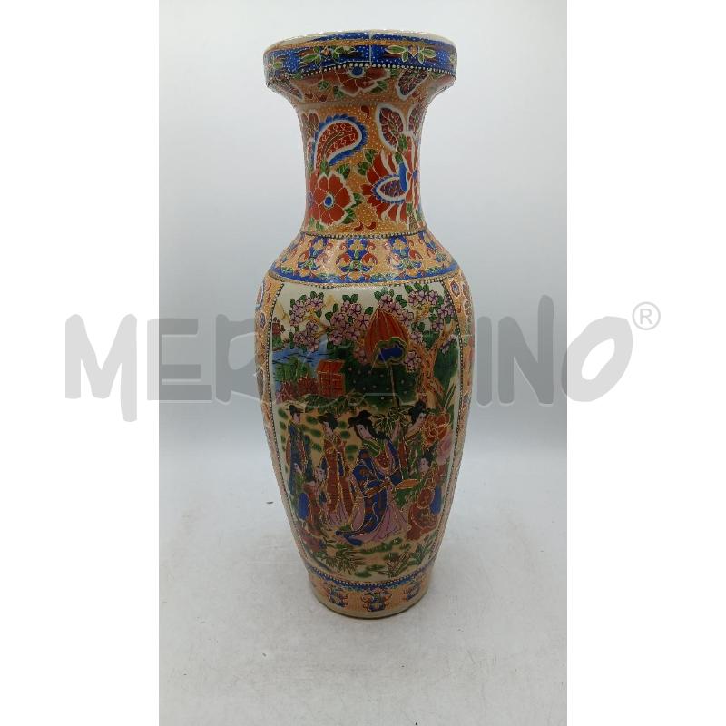 VASO SATSUMA ORIENTALE DECORATO | Mercatino dell'Usato Roma viale tirreno 1