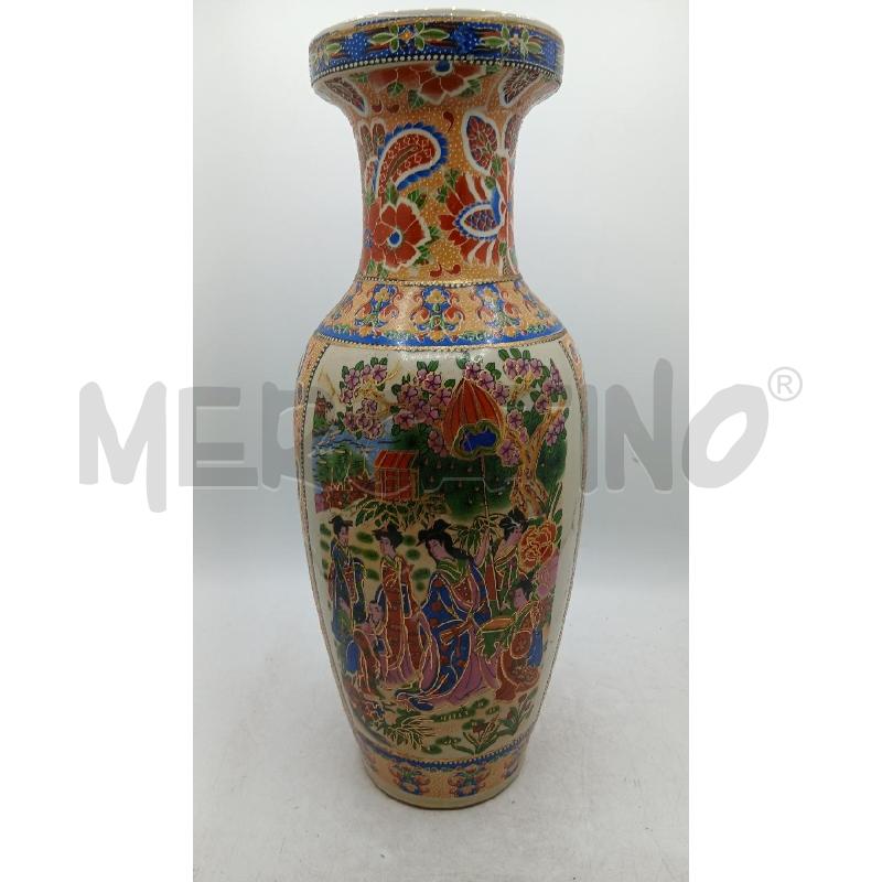 VASO SATSUMA ORIENTALE DECORATO | Mercatino dell'Usato Roma viale tirreno 3