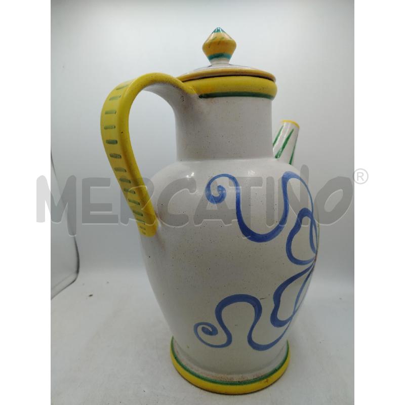 VERSATOIO DERUTA AQUA MALVA DECORATA | Mercatino dell'Usato Roma viale tirreno 3