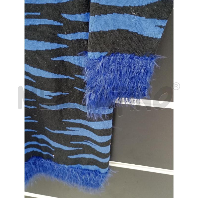 VESTITO DONNATWINSSET NE BLU ANIMALIER | Mercatino dell'Usato Roma viale tirreno 3