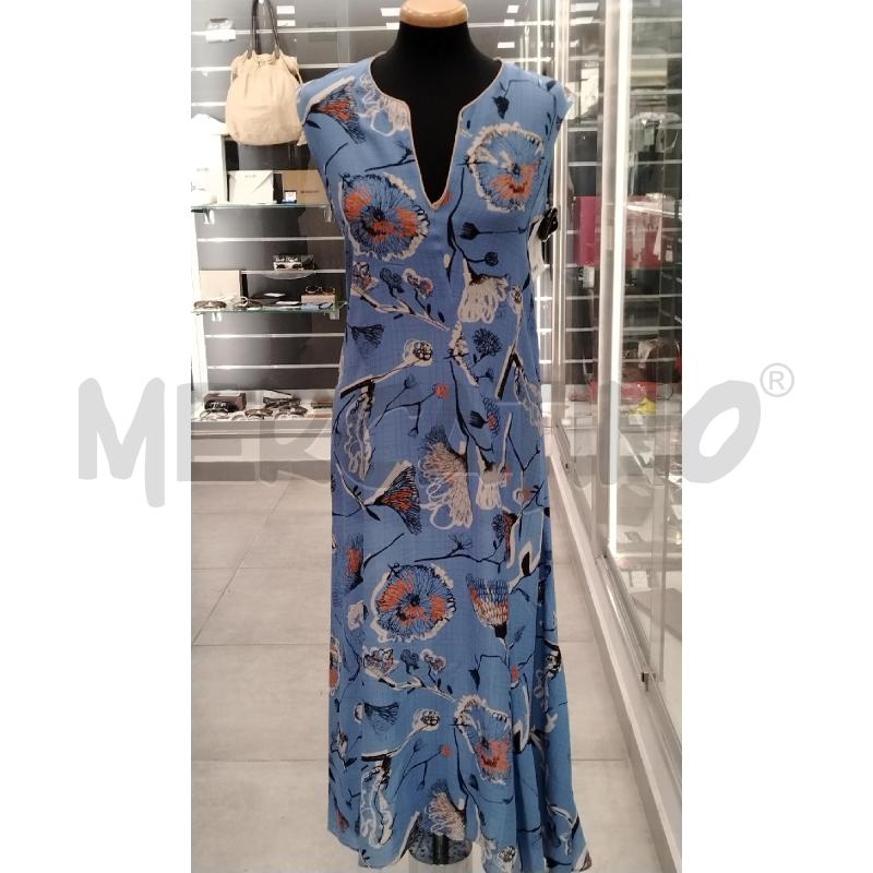 VESTITO D ALYSI LUNGO E FIORI BI NE  | Mercatino dell'Usato Roma viale tirreno 1