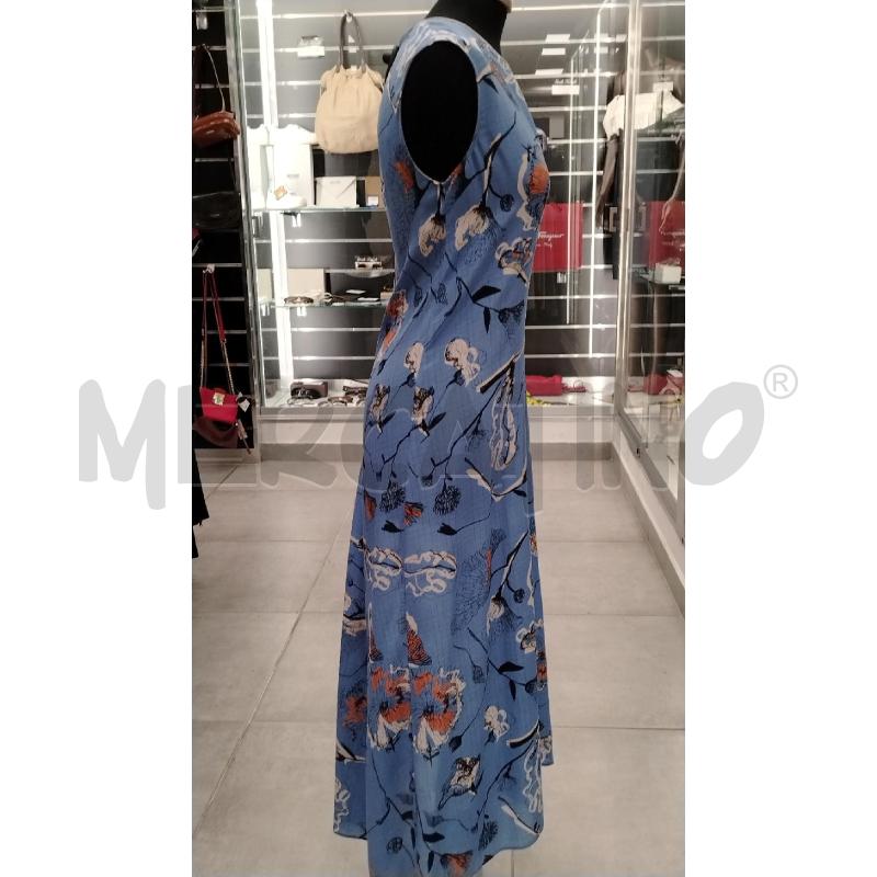 VESTITO D ALYSI LUNGO E FIORI BI NE  | Mercatino dell'Usato Roma viale tirreno 3