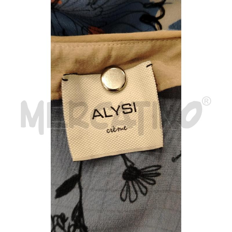 VESTITO D ALYSI LUNGO E FIORI BI NE  | Mercatino dell'Usato Roma viale tirreno 4