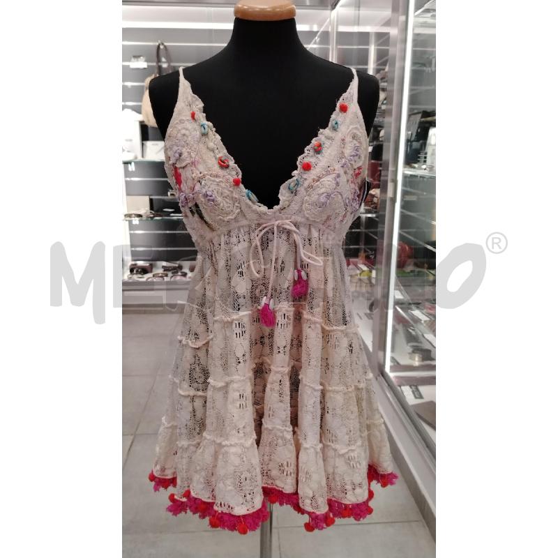 VESTITO D ANTICA SARTORIA BY GIACOMO CINQUE BE PIZZO APLLICAZIONI COL | Mercatino dell'Usato Roma viale tirreno 1