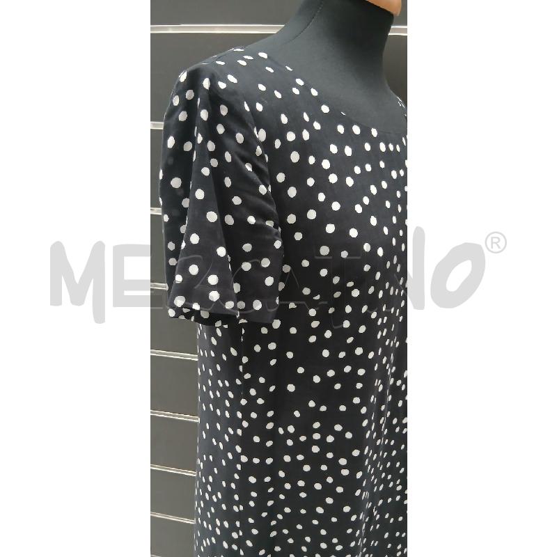 VESTITO D ARMANI JEANS NERO A POIS | Mercatino dell'Usato Roma viale tirreno 3