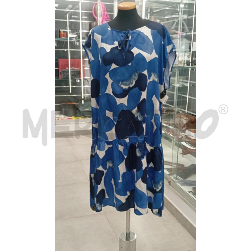 VESTITO D BISBIGLI FANT FIORI BI BL CE  | Mercatino dell'Usato Roma viale tirreno 1