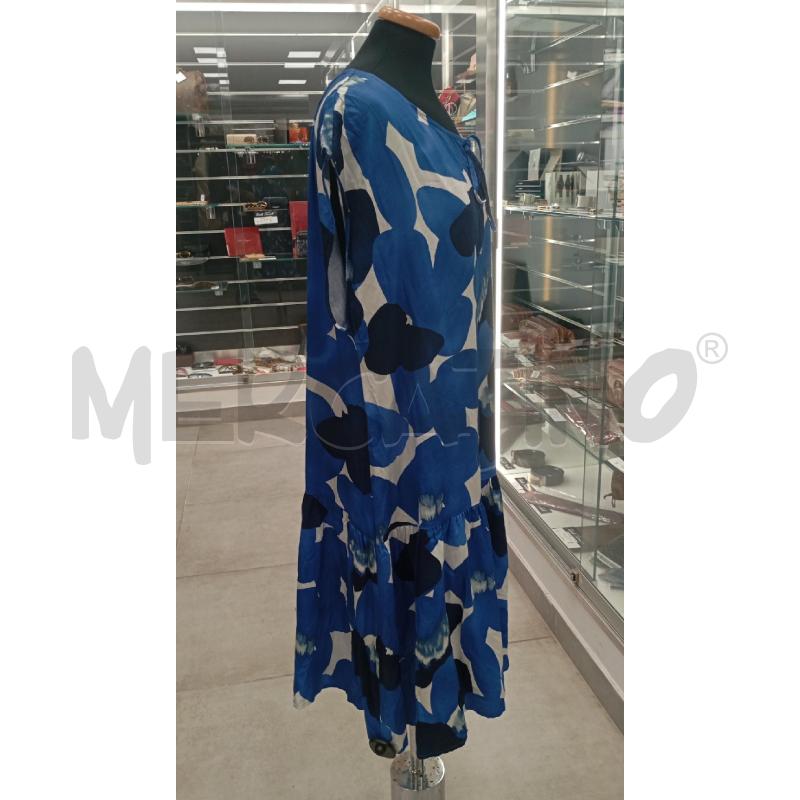 VESTITO D BISBIGLI FANT FIORI BI BL CE  | Mercatino dell'Usato Roma viale tirreno 3
