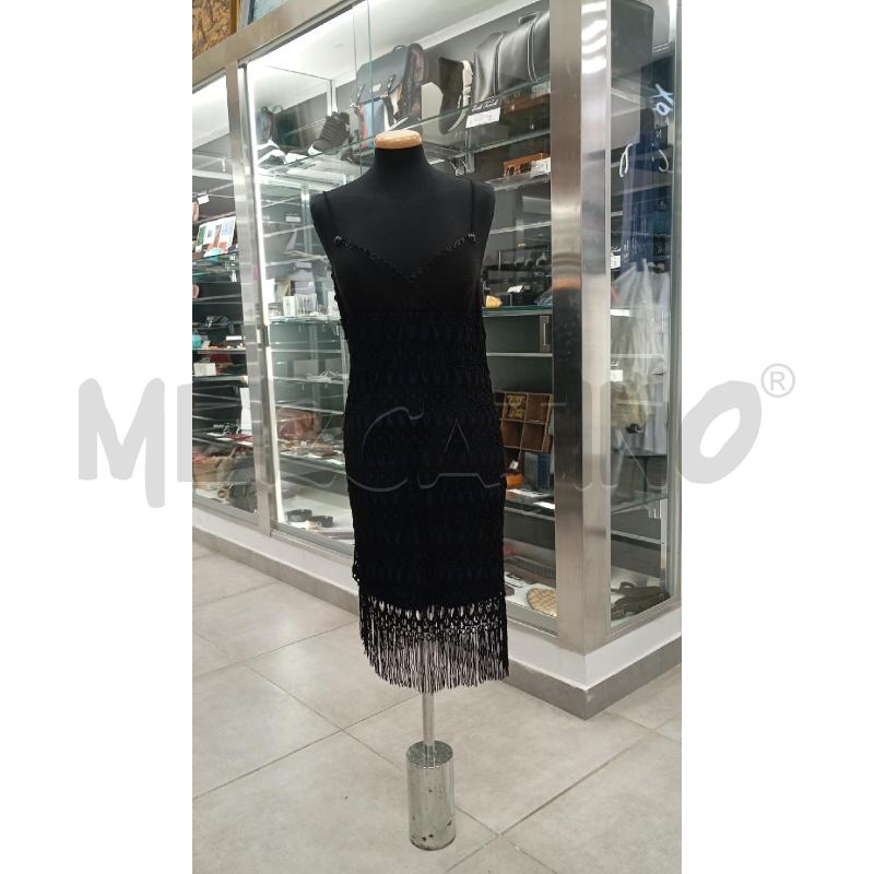 VESTITO D CARLO PIGNATELLI JOLIE BL PETTO NE  | Mercatino dell'Usato Roma viale tirreno 1