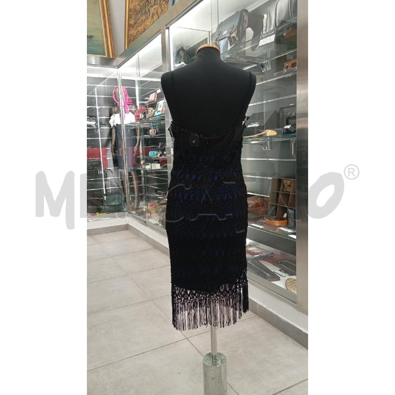 VESTITO D CARLO PIGNATELLI JOLIE BL PETTO NE  | Mercatino dell'Usato Roma viale tirreno 2