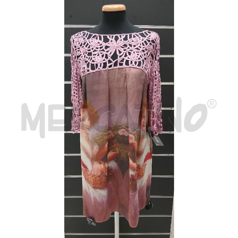 VESTITO D D&G VI FORATO SOPRA SETA ANGELO | Mercatino dell'Usato Roma viale tirreno 1
