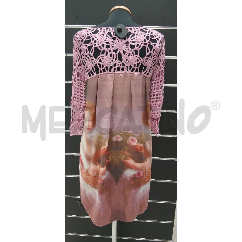VESTITO D D&G VI FORATO SOPRA SETA ANGELO | Mercatino dell'Usato Roma viale tirreno 2