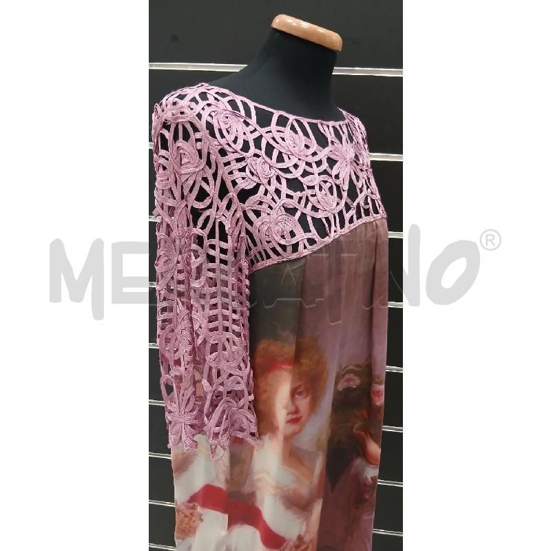 VESTITO D D&G VI FORATO SOPRA SETA ANGELO | Mercatino dell'Usato Roma viale tirreno 3