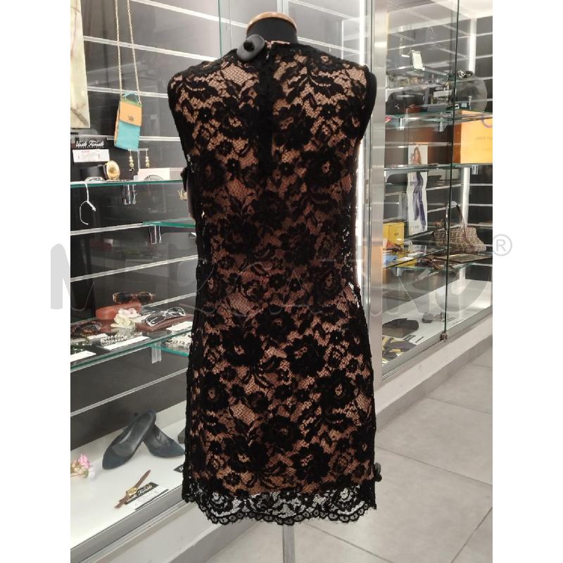 VESTITO D ELISABETTA FRANCHI NE PIZZO SOTTOVESTE NUDE  | Mercatino dell'Usato Roma viale tirreno 2