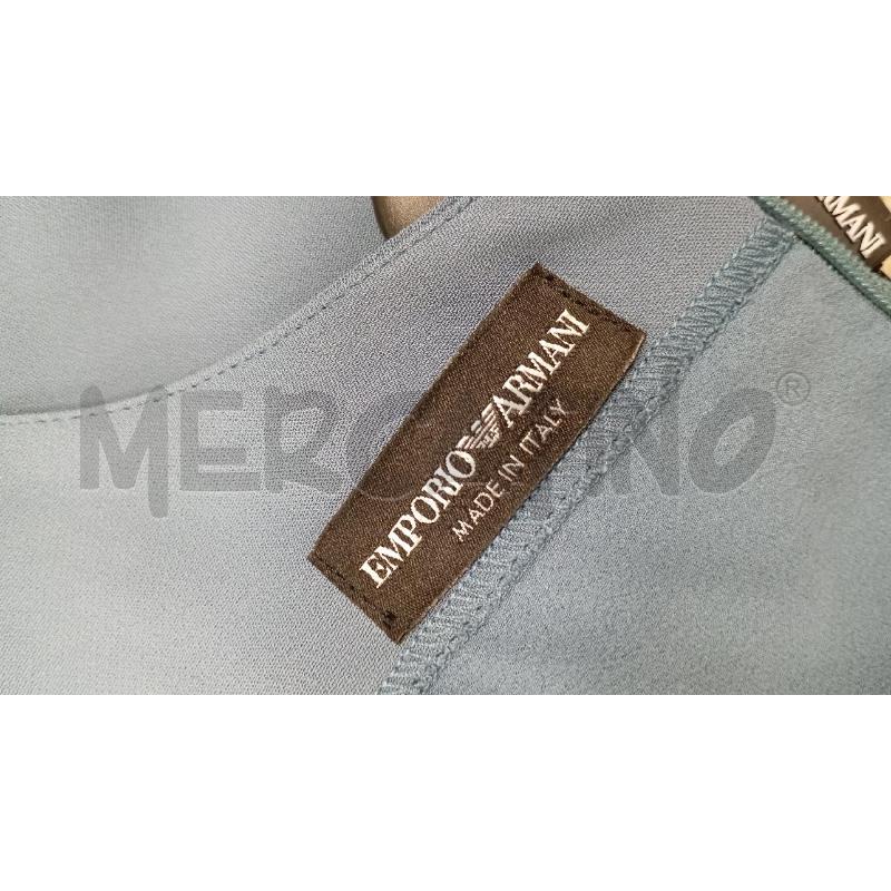 VESTITO D EMPORIO ARMANI BLU COBALTO | Mercatino dell'Usato Roma viale tirreno 4
