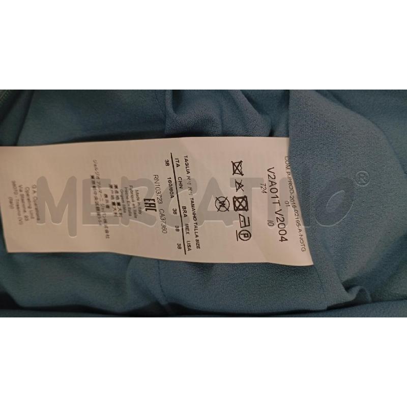 VESTITO D EMPORIO ARMANI BLU COBALTO | Mercatino dell'Usato Roma viale tirreno 5