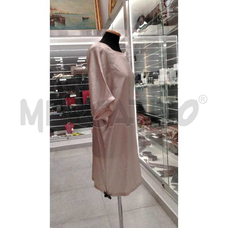 VESTITO D EREDI PISANO BEIGE SETA  | Mercatino dell'Usato Roma viale tirreno 3